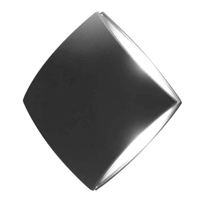 Image of Elva LED 1 Light Indoor Wall Graphite IP54