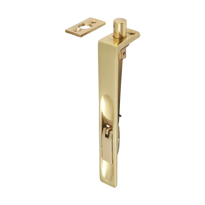 Image of Timco Lever Action Flush Bolt Polished Brass (Size 150 x 19mm 1 Each)