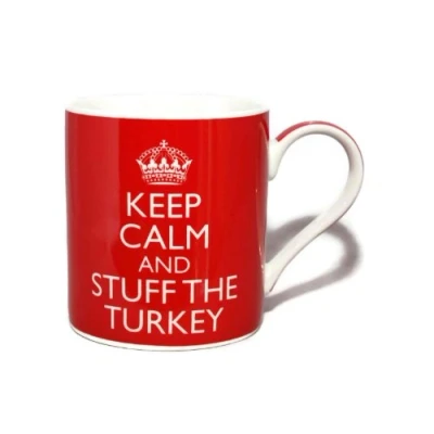 Image of Keep Calm And Stuff The Turkey Fine China Mug