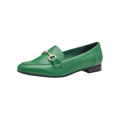 Image of MARCO TOZZI Women&#039;s 2 24212 42 Loafers, Green, 4
