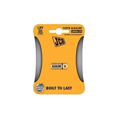 Image of JCB LRV08 Batteries 23A Battery 12V Coin Cell Super Alkaline 1 pack Specialist Technology
