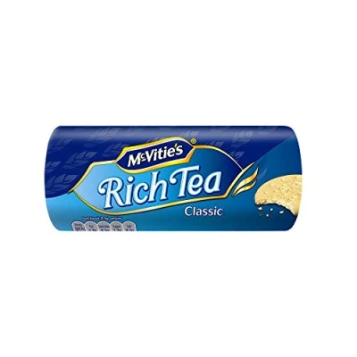 Image of Mcvitie&#039;s Rich Tea Classic Biscuits 200 G (pack Of 24)