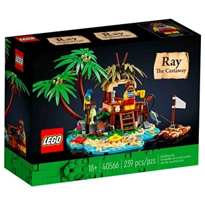 Image of Lego Ray The Castaway (40566) Building Kit 2022