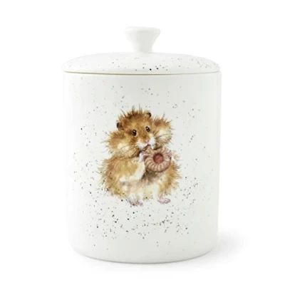 Image of Wrendale Designs &#039;The Diet Starts Tomorrow&#039; Hamster Biscuit Barrel