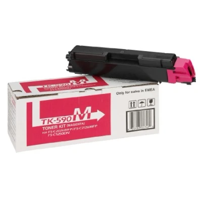 Image of Kyocera TK 590M Magenta Toner Cartridge 1T02KVBNL0