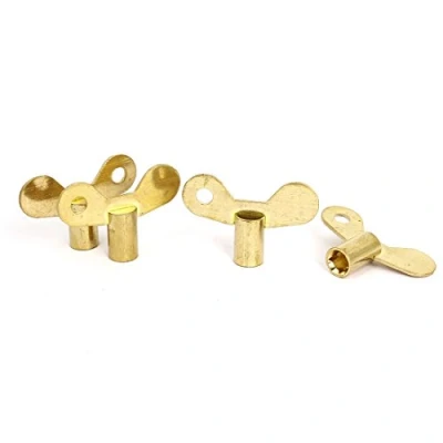 Image of sourcingmap Bathroom Basin Sink Water Tap Faucet Key Switch 6mm x Square 4 Pcs