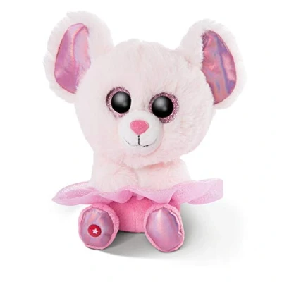 Image of NICI 46865 GLUBSCHIS Cuddly Toy Ballerina Yammy 15cm, Light Green, 15 cm Mouse