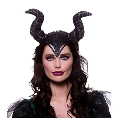 Image of Wicked Costumes Gothic Horns Headpiece Fancy Dress Accessory