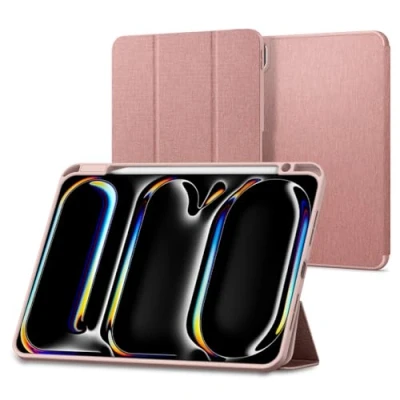 Image of Spigen Urban Fit Case Compatible with iPad Pro 11 inch (2024) 5th Generation Midnight Green