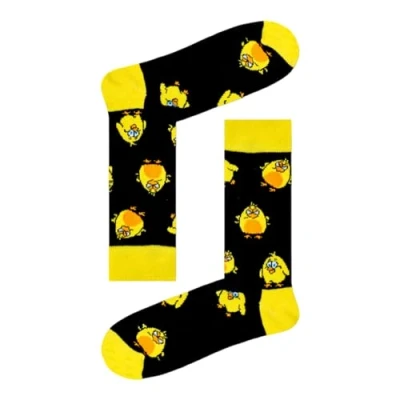 Image of Cute Chick Socks/Novelty Socks/Gift Socks/Funny Socks/Unisex Socks/Christmas Gifts