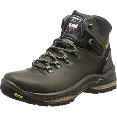 Image of Grisport Unisex Adult CMG725 Saracen High Rise Hiking Boots, Green, 7 UK