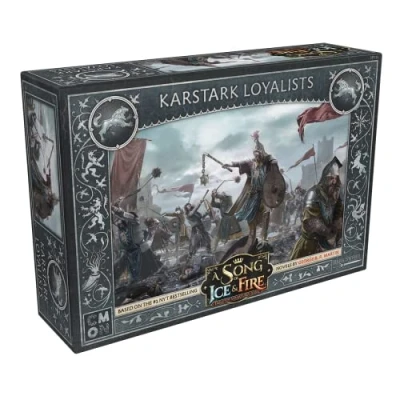 Image of CMON CMND0218 A Song of Ice and Fire Loyalisten von Haus Karstark Game Thrones army, multicoloured, colourful, 2. Stark Erweiterung