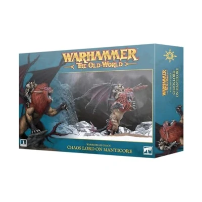 Image of Games Workshop Warhammer The Old World Warriors of Chaos: Lord on Manticore