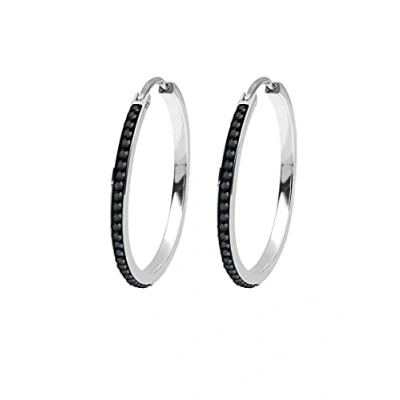 Image of Elli Women&#039;s Silver Xilion Cut Earrings