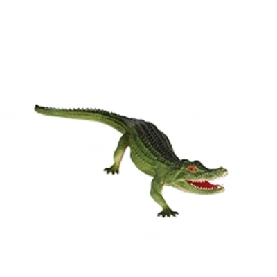 Image of Ravensden Rubber Crocodile Figure 40cm Three Designs One Design Sent at Random