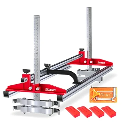 Image of zozen Chainsaw Mill, Sawmill Saw Mill Portable Sawmill, Can be Assembled into 3 Sizes for Independent Use, Suitable 14 36inch, A Flexible Cutting Guide System Builders and Woodworker.