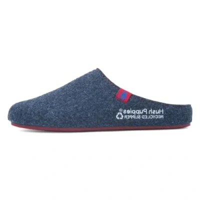 Image of Hush Puppies Men&#039;s Ryder Slipper, Navy, 8 UK