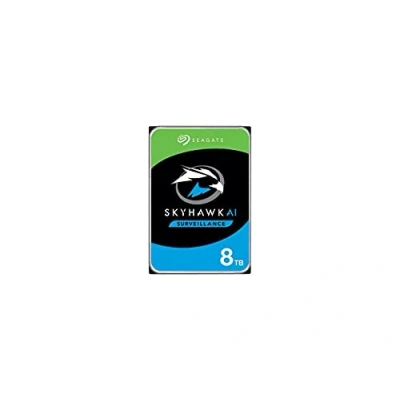 Image of SEAGATE SURVEILLANCE SKYHAWK AI 8TB 3.5IN 6GB/S SATA 256MB 24X7