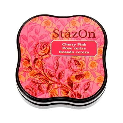 Image of Artemio Tsukineko StazOn Midi Pad, Cherry Pink