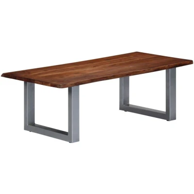 Image of vidaXL Coffee Table with Live Edges 115x60x40 cm Solid Acacia Wood