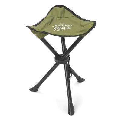 Image of Gentlemen&#039;s Hardware Lightweight Portable Tripod Camp Chair with Carry Bag, 310mm x 410mm, The Perfect Perch