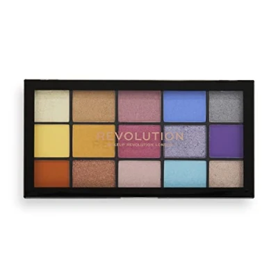 Image of Revolution Beauty London, Reloaded, Eyeshadow Palette, Spirited Love, 15 Shades, 16.5g