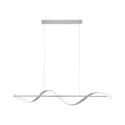 Image of Q Smart Home Paul Neuhaus Swing LED pendant light, steel