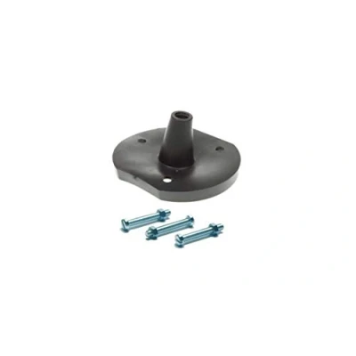 Image of ASC PVC Rubber Flat Sided Gasket Seal 13 Pin Towing Trailer Socket with Nuts + Bolts