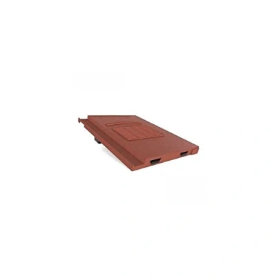 Image of Antique Red Marley Modern Redland Mini Stonewold Non Profile Roof In Line Tile Vent With Flexi Pipe Adaptor