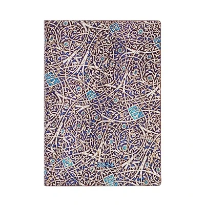 Image of Paperblanks Granada Turquoise 12 Month Calendar 2024 Horizontal Midi (130 x 180 mm)