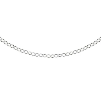Image of Tuscany Silver Women&#039;s Sterling Belcher Chain of Length 61cm