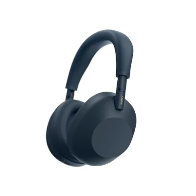 Image of SONY WH 1000XM6 Wireless Bluetooth Noise Cancelling Headphones Midnight Blue, Blue