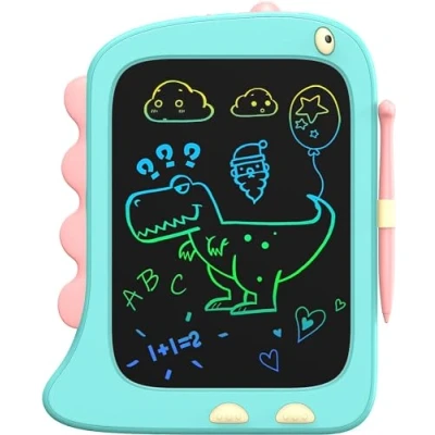 Image of ORSEN LCD Writng Tablet Kids Toys for 3 4 5 6 7 8 Year Old Boys Girls Gifts, 8.5inch Toddler Doodle Board, Dinosaur Drawing Pad Boy Girl Birthday Gifts (Blue)