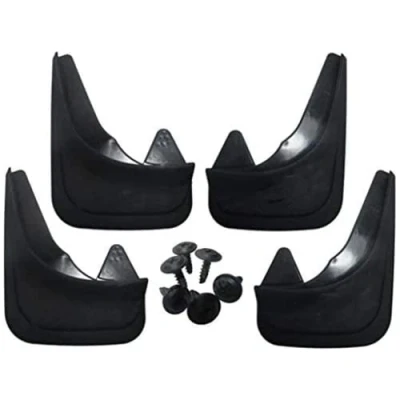Image of Xtremeauto New Universal Car Auto Rubber Fitting Moulded Mudflaps Car&#039;s Hatchback Saloon Estate (Full Set)