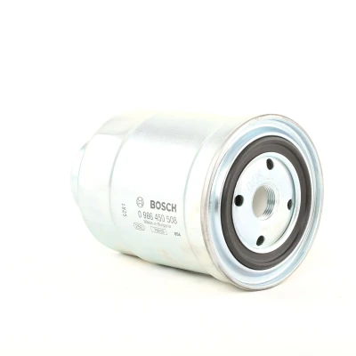 Image of 145623570A, 145623570A9A Fuel Filter BOSCH 0 986 450 508 Spin on MITSUBISHI: Delica / Space Gear MPV, PAJERO Sport 1 SUV, 2