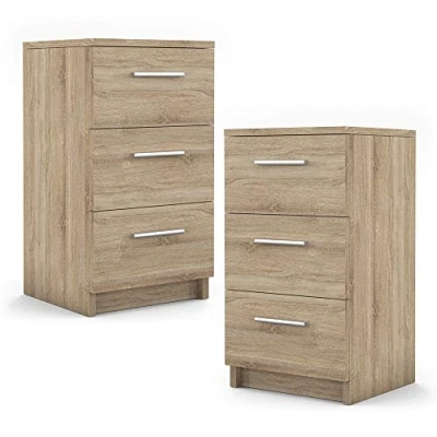 Image of Vicco Nightstand, Sonoma, 38 x 66 cm Set of 2