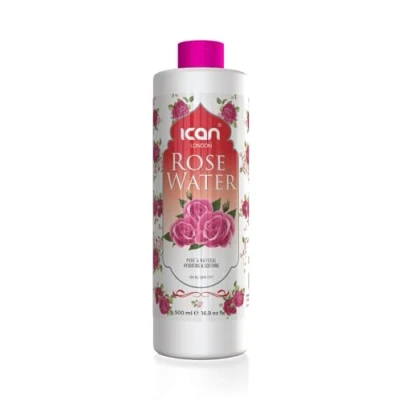 Image of 100% pure natural Rose water for facial hydrating, smoothing 500ml