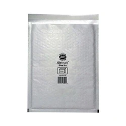 Image of Jiffy AirKraft Size 5 Bubble Lined Mailer White (Pack of 100)
