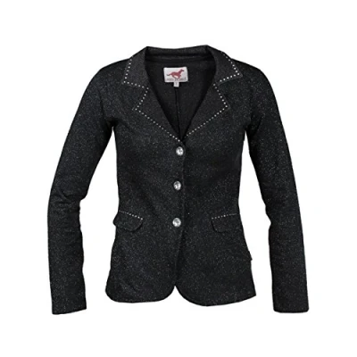 Image of Red Horse Childs Riding Jacket Pirouette Black 164EU (13 14 Yrs)