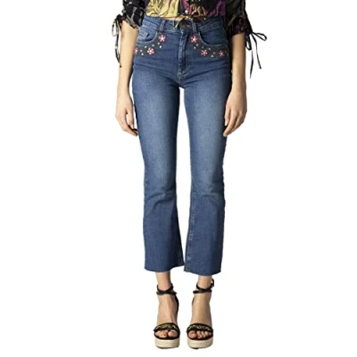Image of Desigual Women&#039;s Denim_Jerry Jeans, Blue, 36