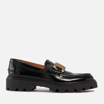 Image of Tod&#039;s Women&#039;s Gomma Leather Loafers UK 4