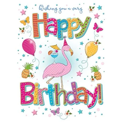 Image of Regal Publishing Birthday Card F 8 x 6 inches