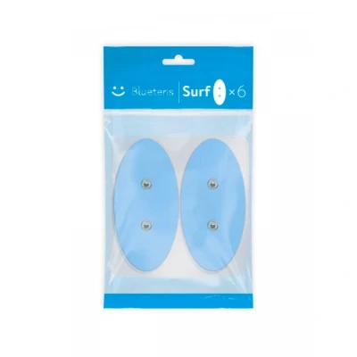 Image of Bluetens Surf Electrodes 6 Pack One Size, Blue Enhance Recovery &amp; Wellness for Runners