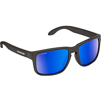 Image of Cressi Blaze Sunglasses Sport with Polarised Hydrophobic Lenses Hard Case