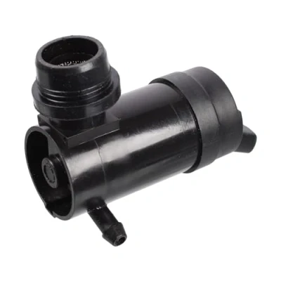 Image of 985102S100 Windshield Washer Pump FEBI BILSTEIN 107496 with seal ring KIA: Picanto II, Box Body / Hatchback, Sportage III, HYUNDAI: ix35