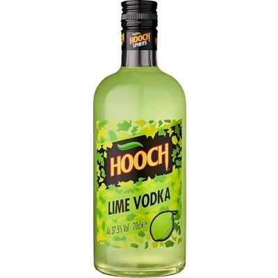 Image of Hooch Spirits Lime Vodka 70cl 37.5% abv Zesty Citrus Flavoured Vodka, Perfect for Cocktails