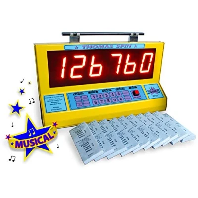 Image of Thomas &amp; Anca Club Supplies Ltd Super Spin Raffle Machine, Tote Selector, Random Number Generator