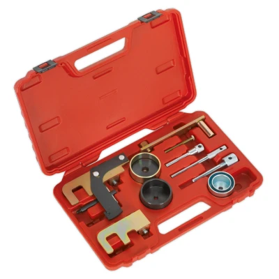 Image of Sealey Diesel Engine Timing Tool Kit for Renault, Nissan, Suzuki, Mitsubishi, Dacia GM 1.5D, 1.9D, 2.2D, 2.5D Belt Drive