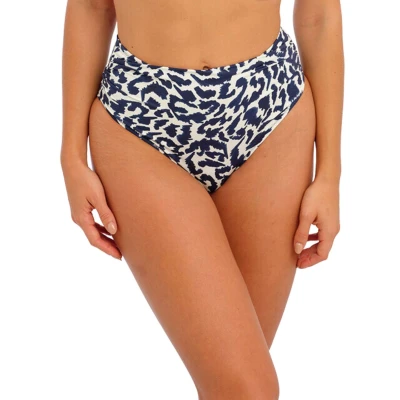 Image of Fantasie Swim Hope Bay Mid Rise Bikini Briefs (14, French Navy)