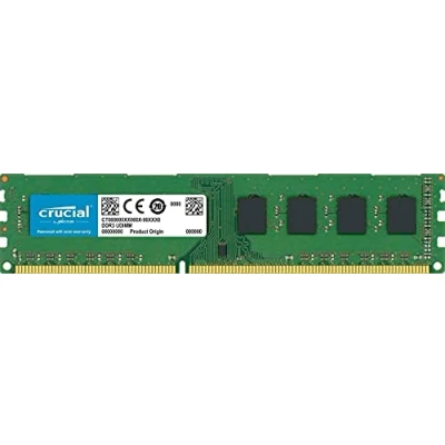 Image of Crucial RAM CT51264BD160B 4 GB DDR3 1600 MHz CL11 Desktop Memory, Green